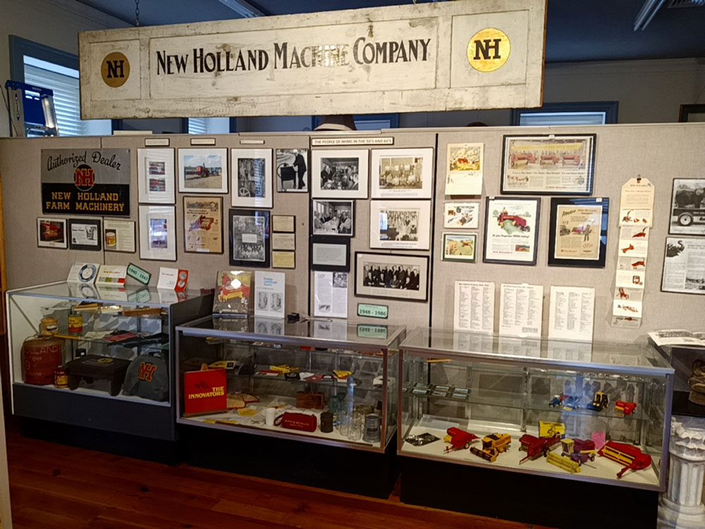 New Holland Machine Company exhibit